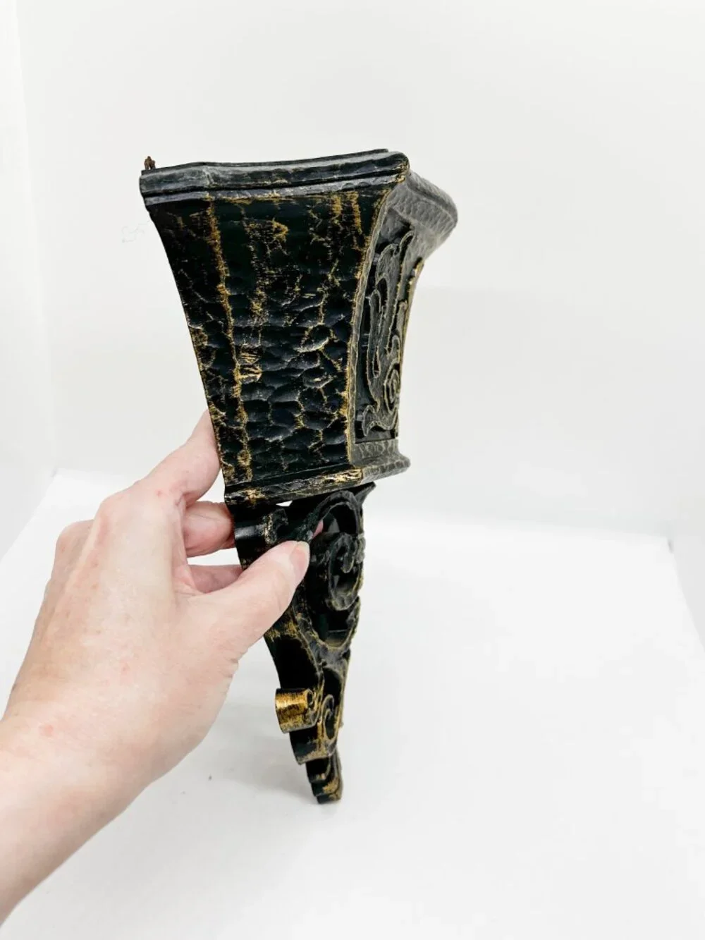Vintage Burwood Gothic Wall Planter Witchy Whimsigoth